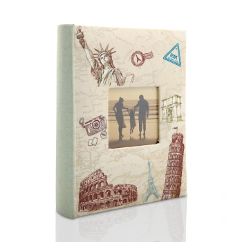 Album wsuwany Travel 5 Zielony (200 zdjęć 10x15)